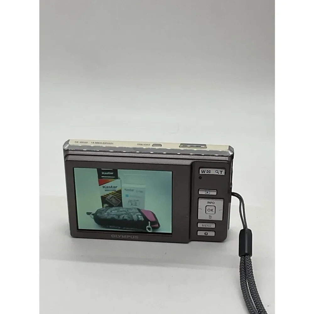 Olympus FE 14 Megapixel Compact Digital Camera with Wrist Strap